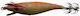 Top One Tintenfisch-Jigs 6cm Mehrfarbig