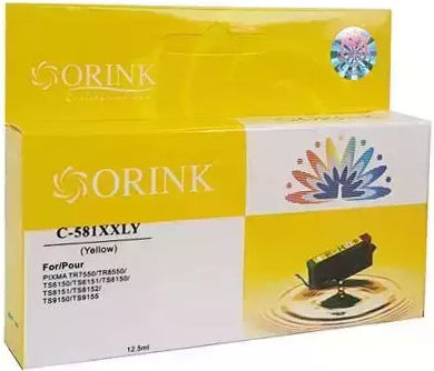 Orink Συμβατό Μελάνι Εκτυπωτή InkJet Canon CLI581XXL 11.7ml 1τμχ