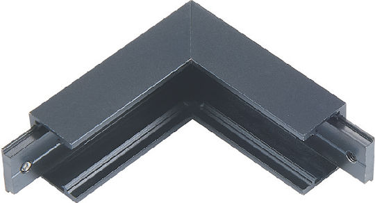 Inlight Σύνδεσμος Ράγας για Φωτιστικά Μαύρος TCM002-Black