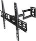 Hausberg Hb-h08lcd Adjustable Wall TV Mount for 26-55 Inch VESA Maximum Supported Weight 30 Kg Black