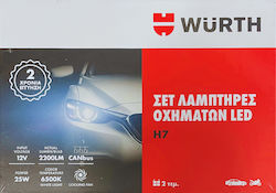 Wurth Λάμπες H7 LED Ψυχρό Λευκό 2τμχ Wurth Λάμπες H7 LED Ψυχρό Λευκό 2τμχ