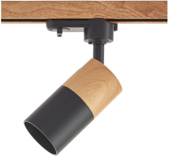 Spot Light Μονό Σποτ με Ντουί GU10 σε Μαύρο Χρώμα