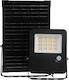 Aca Waterproof Solar LED Flood Light 32W Natural White 4000K IP65