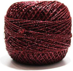 Νήμα Πλεξίματος Μεταλιζέ Anchor Col 319 Μπορντό 25gr 100mtr