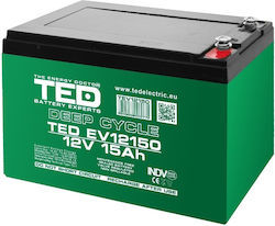 12v Battery Electric Vehicles Dimensions 151 X 98 X 95 Mm 12v 15ah M5 Battery Ted003775