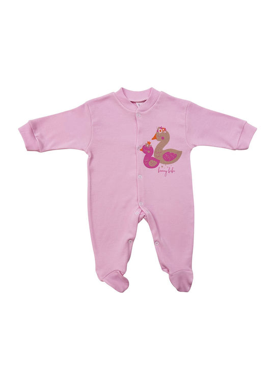 Bunny Bebe Cicogne Body Roz 184-CICOGNE-ROZ