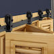 Vevor Sliding Door Mechanism 152.4cm Black