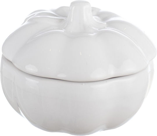 Ceramic White Pumpkin RT177-1