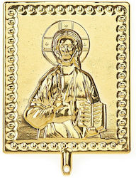 Goldene Heiligenikone Jesus Christus Nu2050g