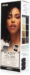 Flashy Farben Jet Schwarz Temporärer Farbstoff Intensives Schwarz 100% Vegan Neva 100 Ml