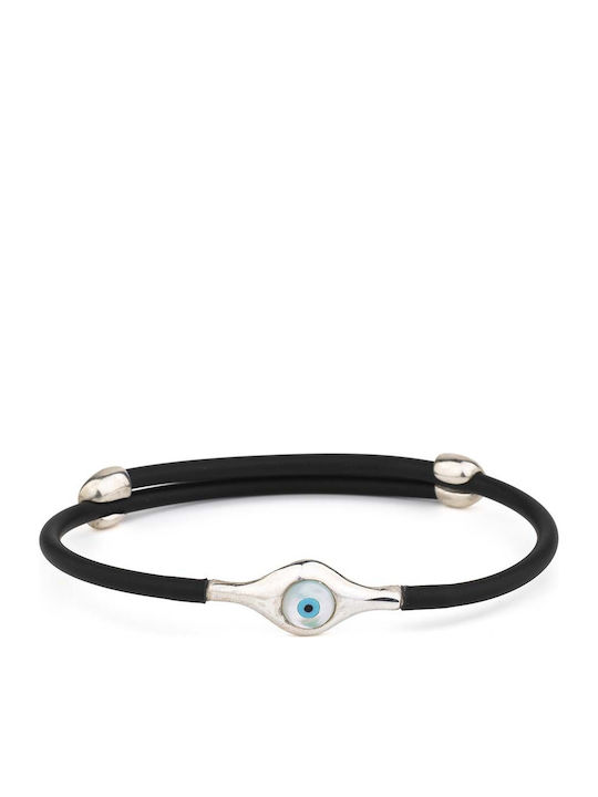 Moero Women's Bracelet with design Eye made of Silver