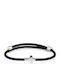 Moero Women's Bracelet with Cross design made of Silver