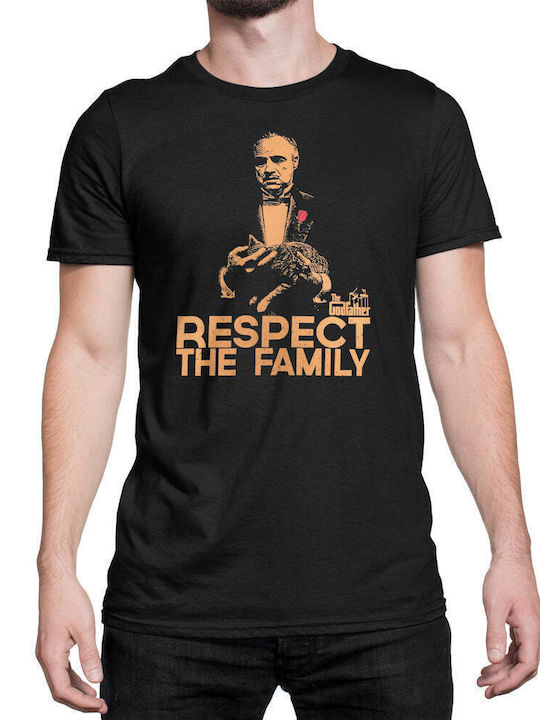 Respect Family Godfather All Time Classic Unisex T-shirt Μαύρο
