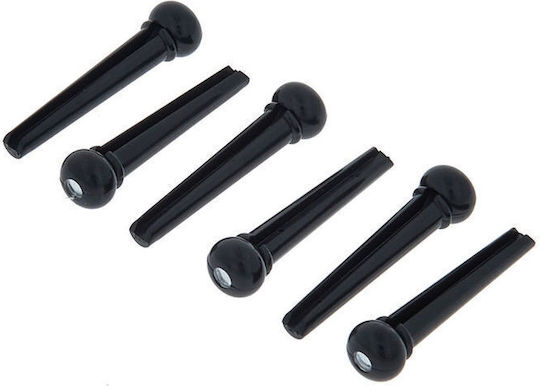 Set De Cuiere Pentru Podul Chitarei Acustice Harley Benton Punct Negru