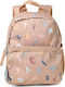Tutete School Bag Backpack Kindergarten Pink with Water Bottle Holder