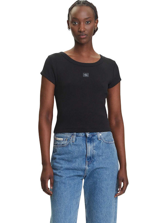 Calvin Klein Tricou Negru Calvin Klein Tricou Negru