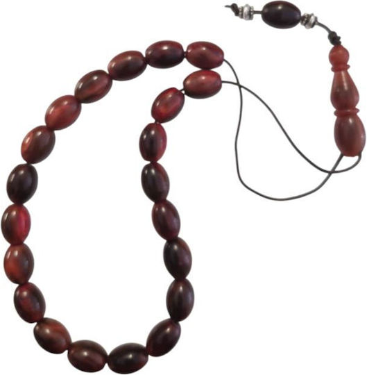 Worry Beads with 21 Beads Made of 14mm Horn