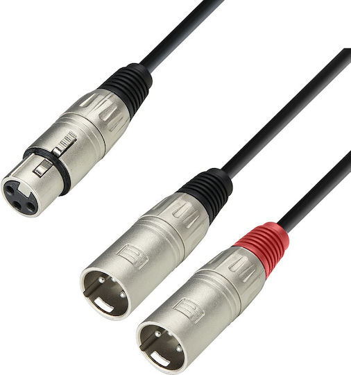 Adam Hall Kabel 3 Star Yfmm 0600 6m XLR-Kabel