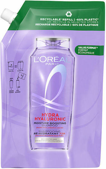 Шампоан L'oreal Make Up Elvive Hidra Hialurónico