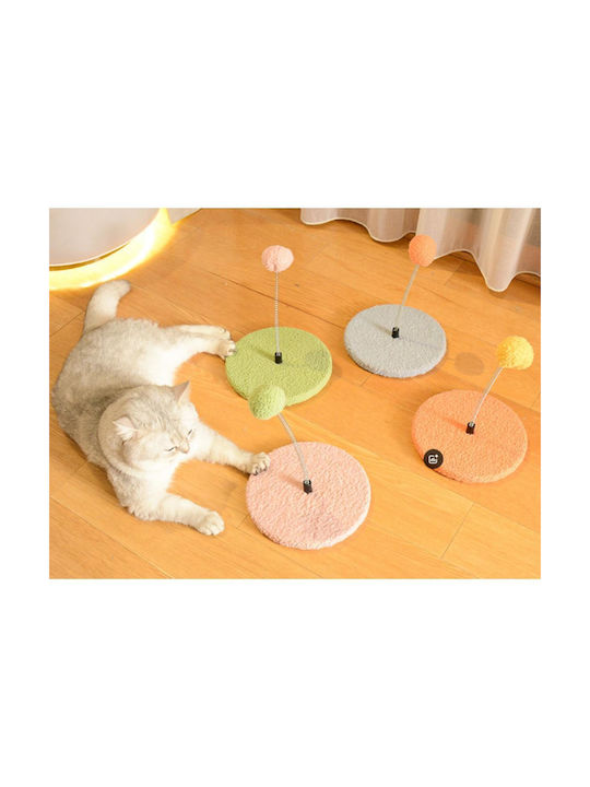 Interactive Cat Toy Spring Random Color Choice Size 20x20x17cm