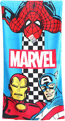 Marvel Comics Baumwoll Kinder-Strandtuch 70x140cm Ye18235 Hellblau 70x140cm Marvel Comics Baumwoll Kinder-Strandtuch 70x140cm Ye18235 Hellblau 70x140cm