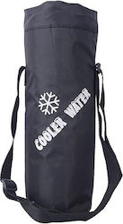 Black Portable Drawstring Water Bottle Pouch Insulated Cooler Bag Length Width 18x12cm Black Portable Drawstring Water Bottle Pouch Insulated Cooler Bag Length Width 18x12cm