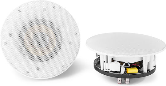 Power Dynamics Wcs50 Multiroom Wi-fi-bt Ceiling Speaker System 100w