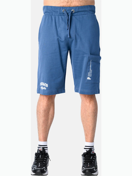 Paco & Co Men's Shorts Cargo Navy