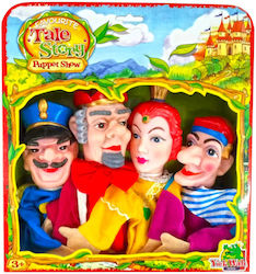 Marionete Large Head 4 Bucăți Rege-Regină