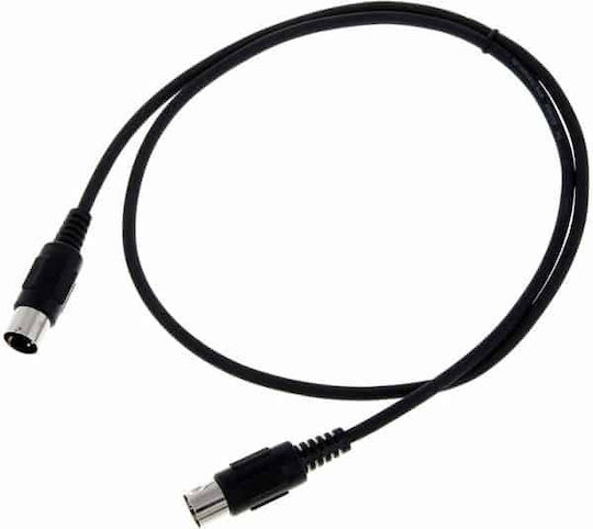 1m Midi Kabel Sssnake Sk366-1-schwarz Studio- und Musikinstrumentenkabel
