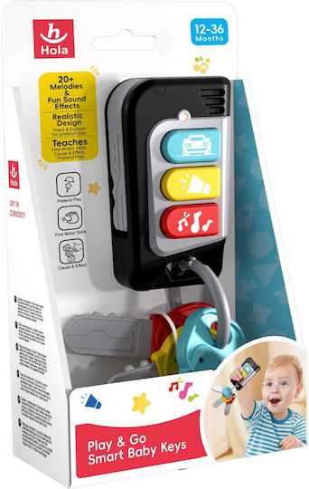 Hola Toys Keys Play with Sounds for 36++ Months