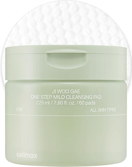 Celimax Ji.Woo.Gae One Step Mild Polster Pads Reinigung Gesicht 60Stück