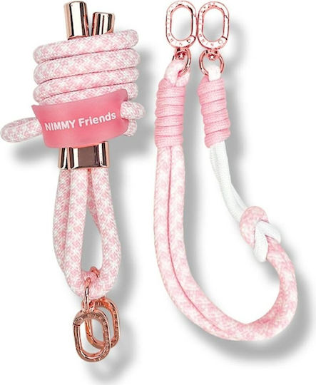 Nimmy Set Crossbody + Handstrap Cool&cute 2.0 Rosa N-yjkm-gs-04