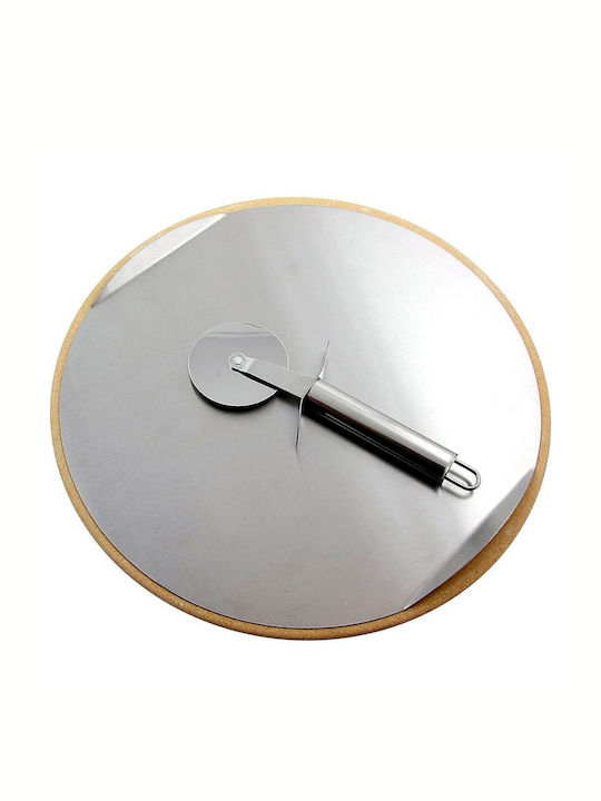 GrandHall Farfurie joasă Inox Gri 33buc