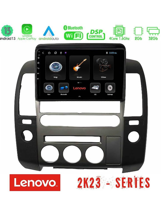 Lenovo Car Audio System for Nissan Navara / Pathfinder 2006-2012 (Bluetooth/USB/WiFi/GPS/Apple-Carplay/Android-Auto) with Touch Screen 9"