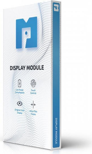 Madrid Papel Screen with Touch Mechanism and Frame for Oneplus Nord Ce 3 Lite (Black)