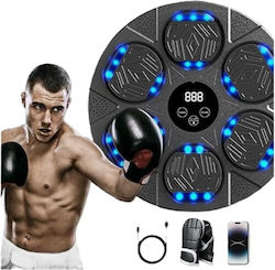 Wall-Mounted Boxing Training Device Bluetooth Gloves Led Screen Smart Music Boxing Machine 16 Intensities Qjb-55