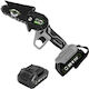 Turbo Pruning Battery Chainsaw 2x2Ah 20V 1.05kg with Blade 10cm