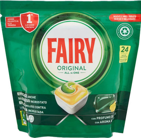 Fairy All In One Capsule pentru Mașina de Spălat Vase