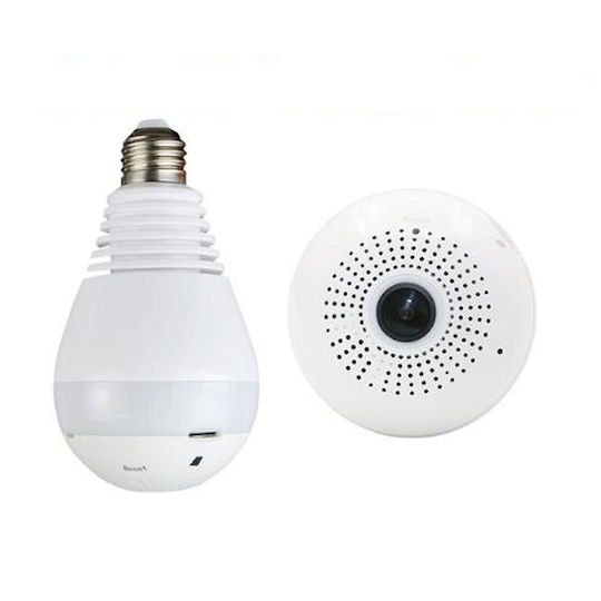 Hidden Camera WiFi Lamp with Memory Card Slot