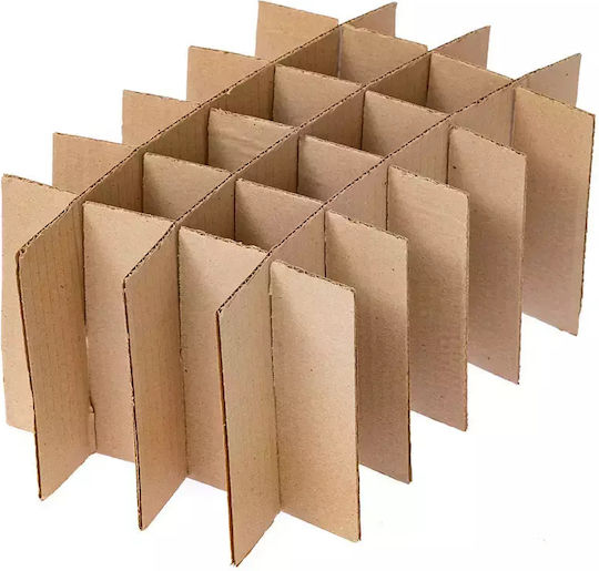 Trennwand für Kartonboxen Flaschen 24 X 187ml P28 X B20,7 X H20cm 20 Stück