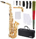 Vevor Alto Saxophone Eb Beginners Case Mouthpiece Wgskszyjedjsfjgju001v0