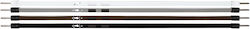 Viro Bar Security Window Length 1.7m in White Color
