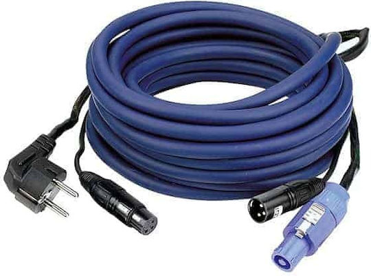 Dap Audio Fp1010 Cablu Xlr Alimentare 10m Semnal Audio Powercon