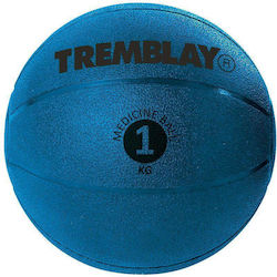 Tremblay Μπάλα Medicine 1kg σε Μπλε Χρώμα