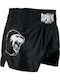 Super Pro Combat Gear Kick Boxing Shorts Hero Black S