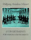 Dover Publications Mozart W.a 17 Divertimenti Various Instruments Full Score