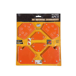 Σετ Μαγνήτης Συγκόλλησης Magnetic Welding Holder 25lbs 12kg 6τμχ 1392-27 Σετ Μαγνήτης Συγκόλλησης Magnetic Welding Holder 25lbs 12kg 6τμχ 1392-27