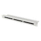 Lanberg Patch Panel for Rack 1U 19" with 24 Ports Gray