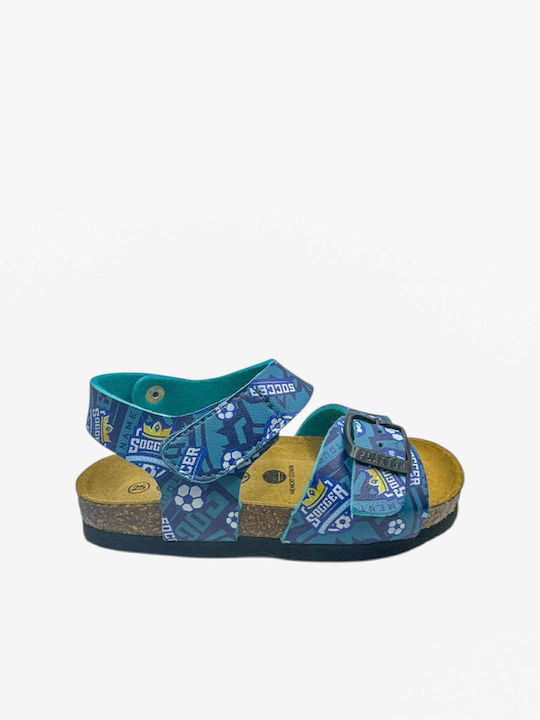 Plakton Kids' Sandals Pinto Anatomic Blue-Soccer